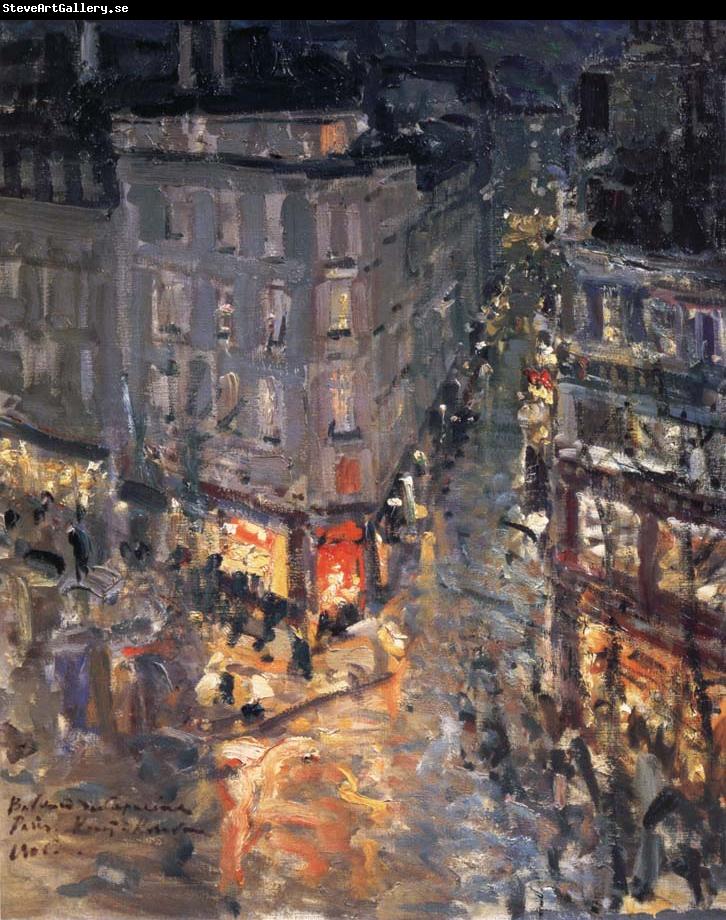 Konstantin Korovin The park of Paris